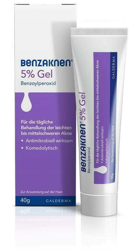 Benzaknen 5% Gel 40 G