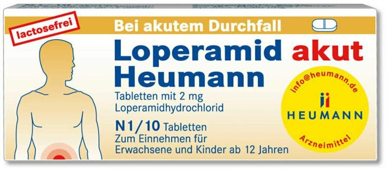 Loperamid akut Heumann 10  Tabletten