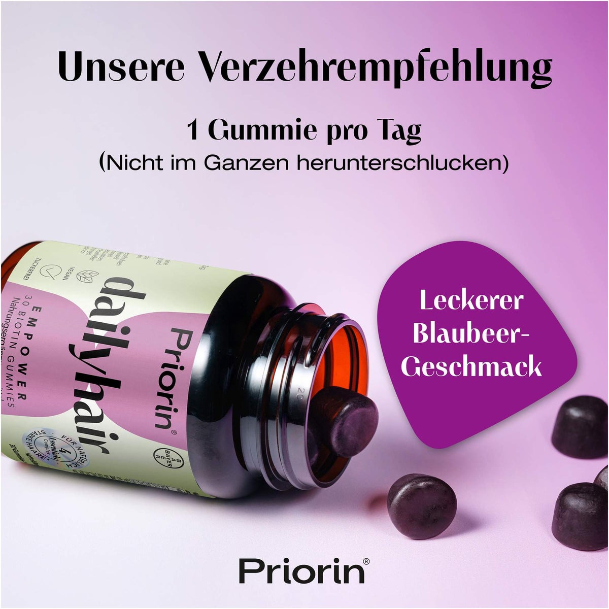 Priorin dailyhair Empower Gummies 30 Stück
