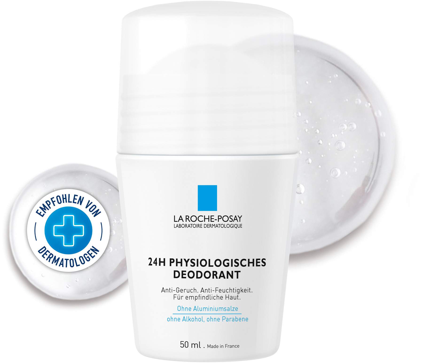 La Roche Posay Physiolog. Deo Roll-on 50 ml Flüssigkeit
