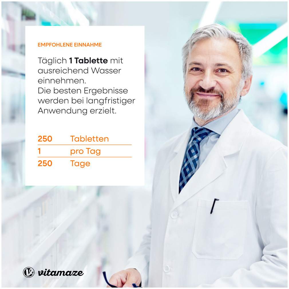 Vitamin B Komplex + Magnesium 250 Tabletten