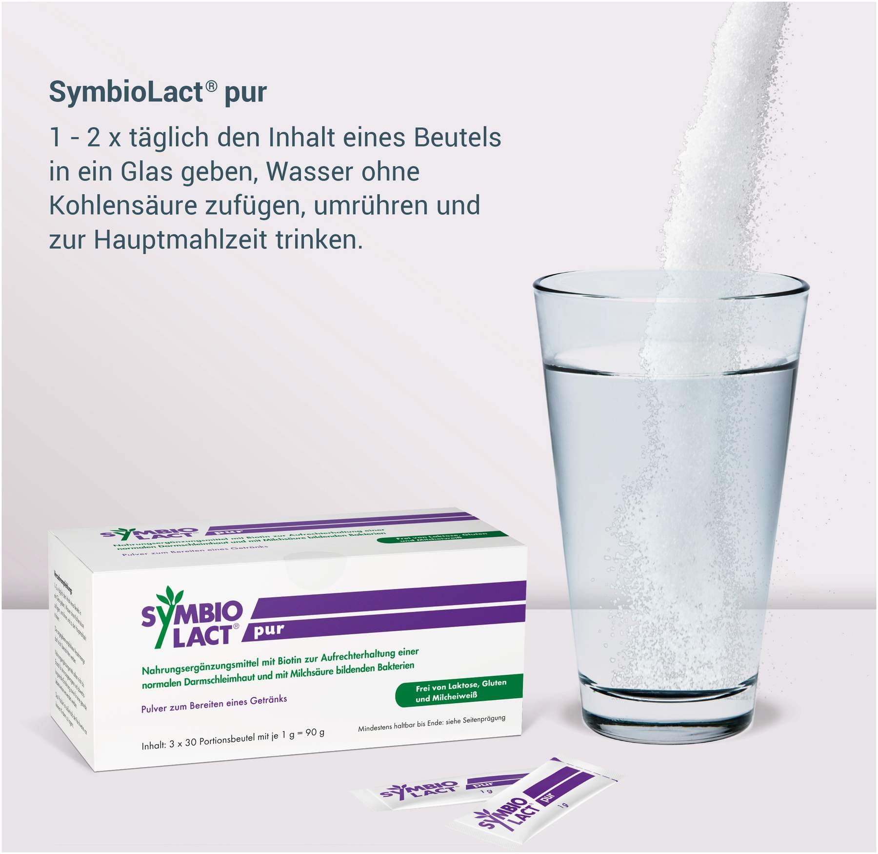 Symbiolact Pur Nahrungsergänzungsmittel 3 X 30 G Pulver