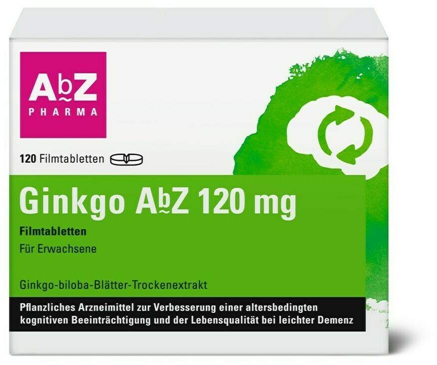 Ginkgo Abz 120 mg 120 Filmtabletten