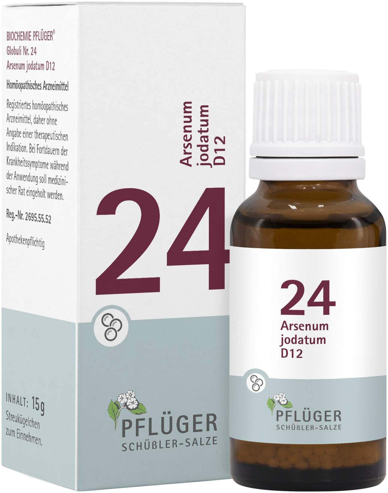 Biochemie Pflüger Nr. 24 Arsenum Jodatum D12 15 G Globuli