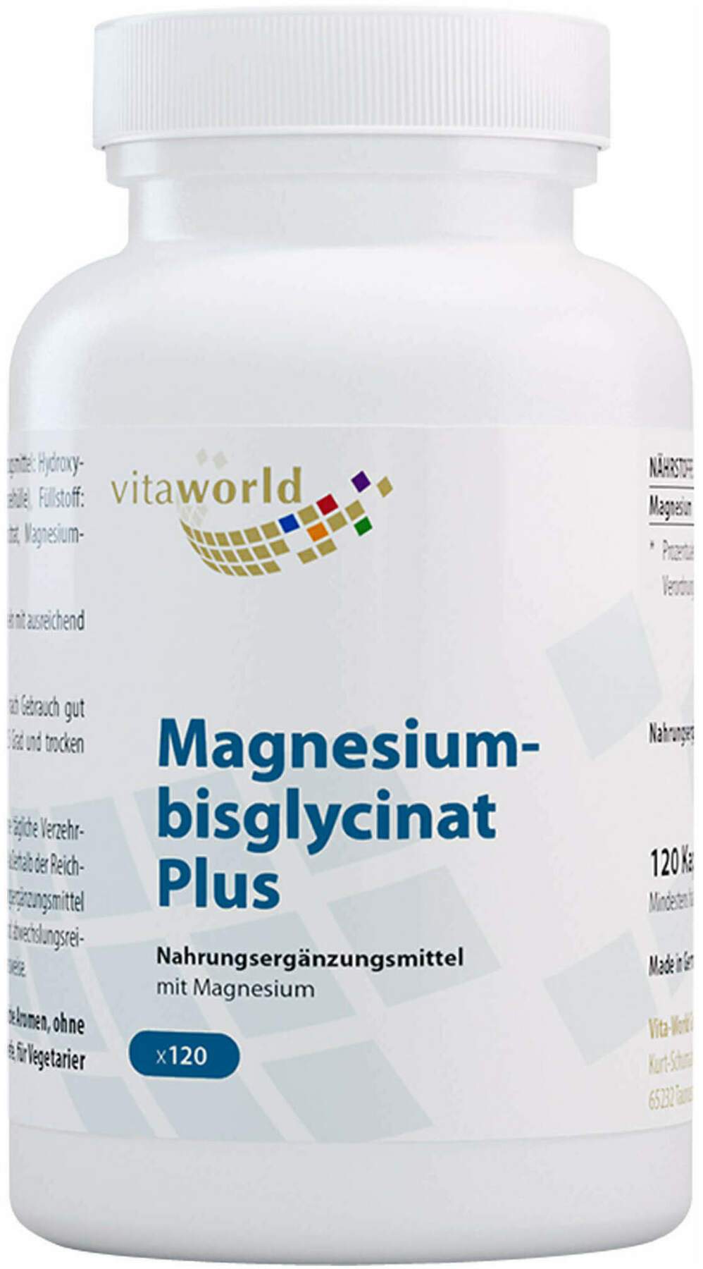 Magnesium Bisglycinat Plus 120 Kapseln