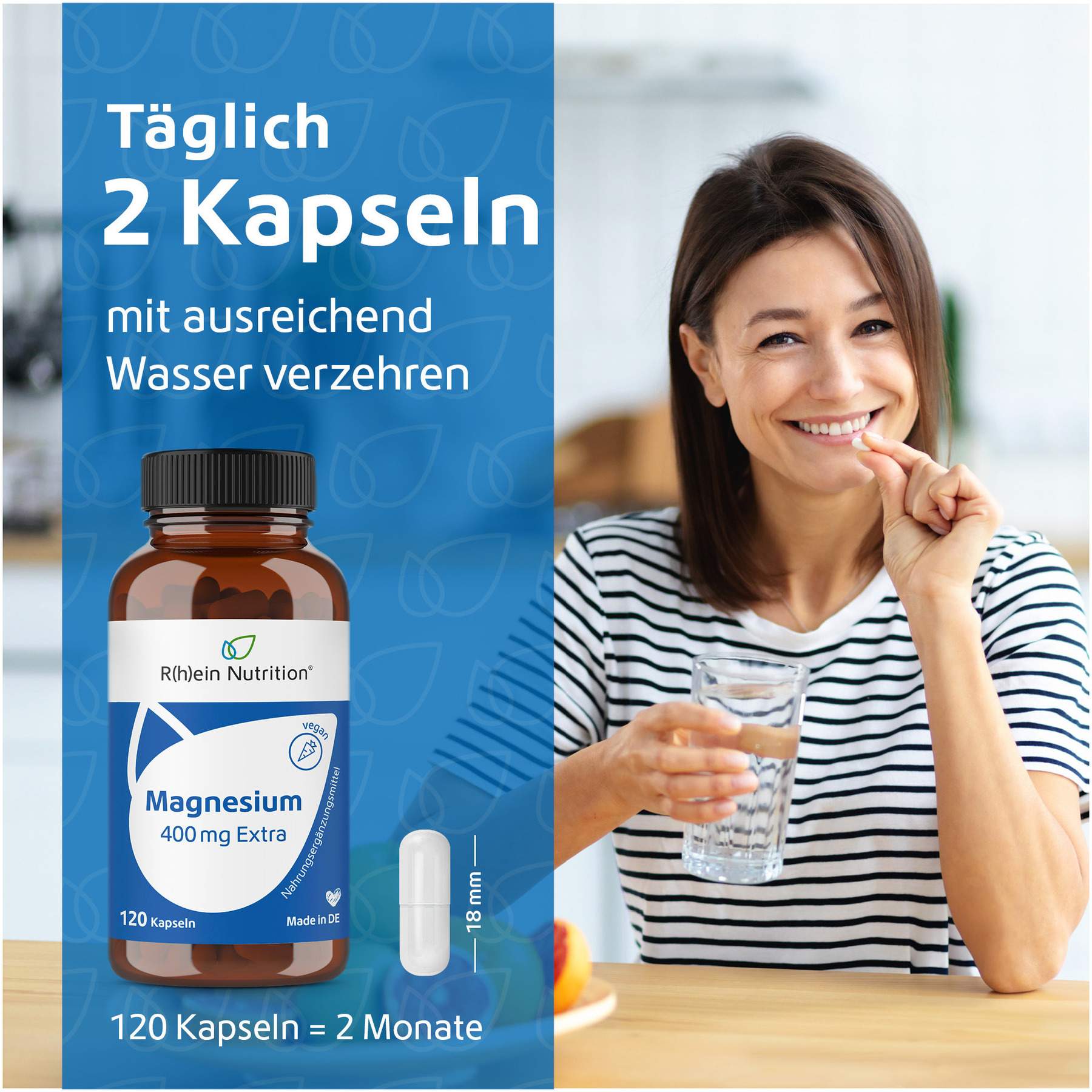 Magnesium 400 mg Extra 120 Kapseln
