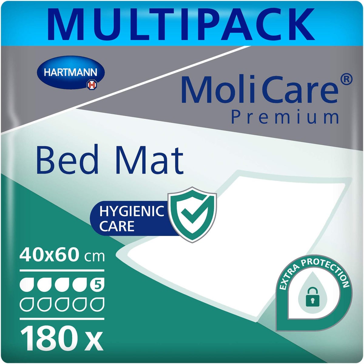 Molicare Premium Bed Mat 5 Tropfen 40 X 60 cm  30 Stk