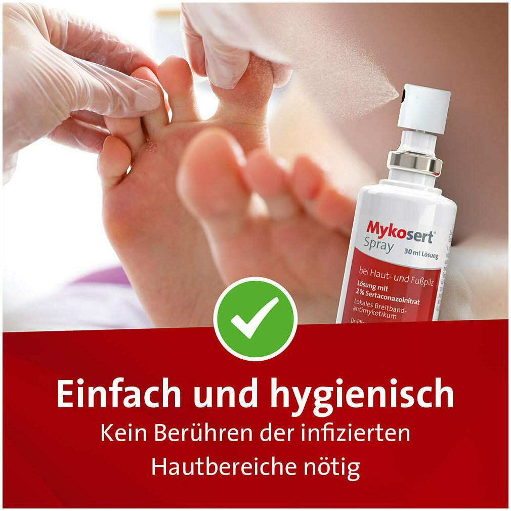 Mykosert Spray bei Haut- und Fußpilz 30 ml