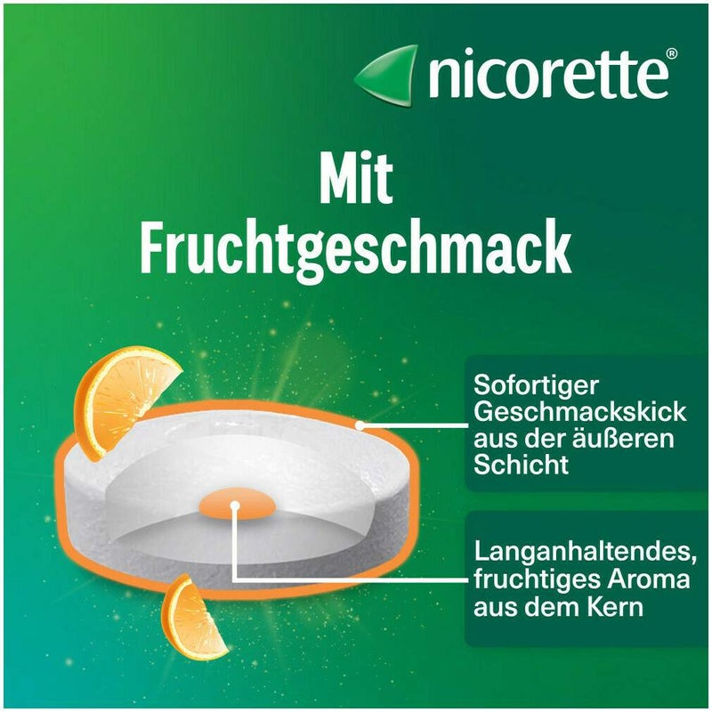 Nicorette Fruit 2 mg 80 Lutschtabletten