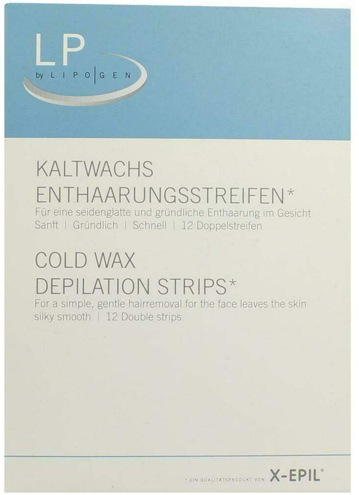 X-Epil Kaltwachsstreifen F.D.Gesicht