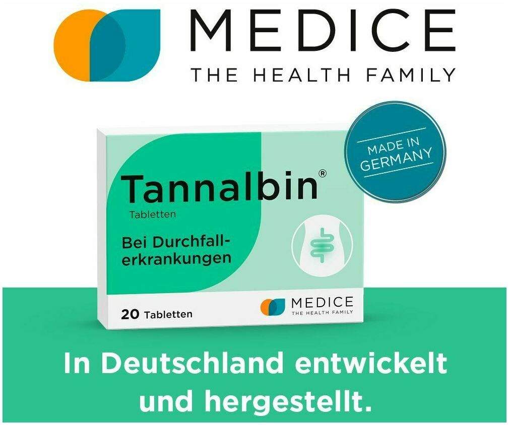 Tannalbin 20 Tabletten