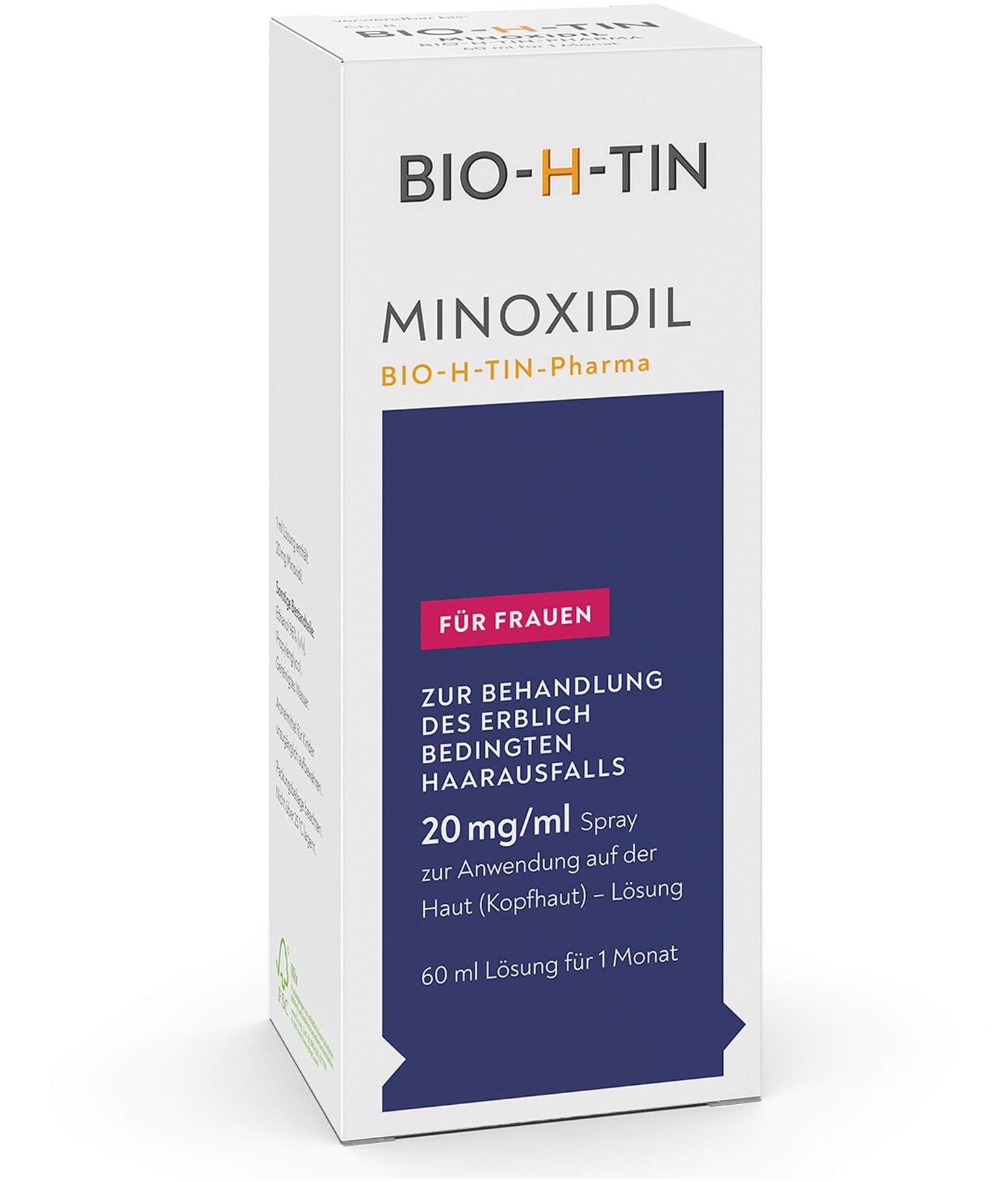 Minoxidil Bio-H-Tin Pharma 20 mg Pro ml Für Frauen  60ml