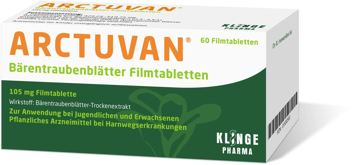 Arctuvan Bärentraubenblätter 60 Tabletten