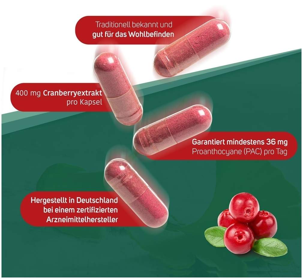 Cranberry Kapseln 400 mg 240 Stück