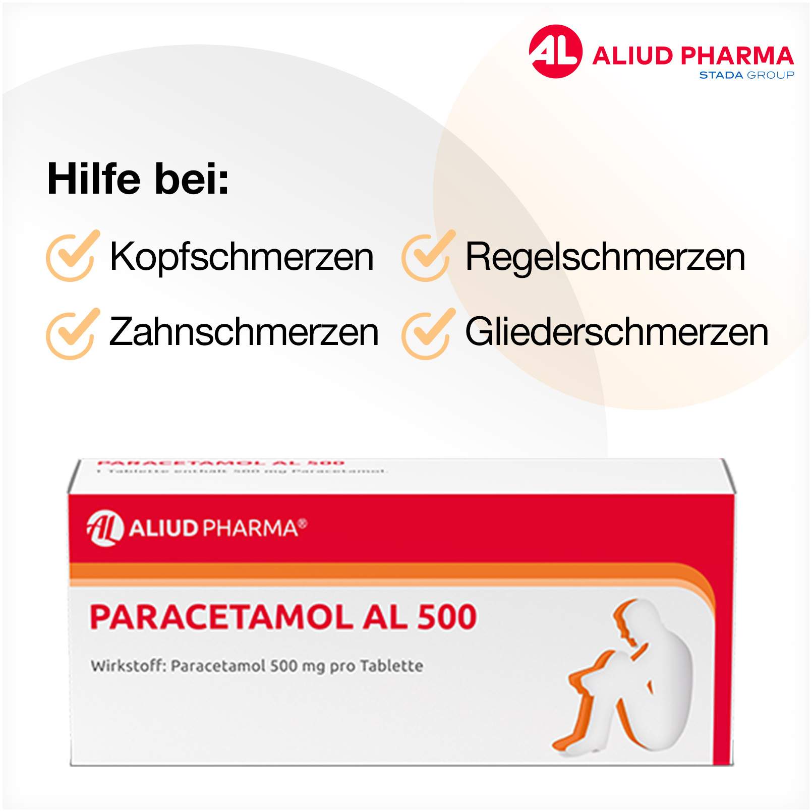 Paracetamol Al 500 20 Tabletten