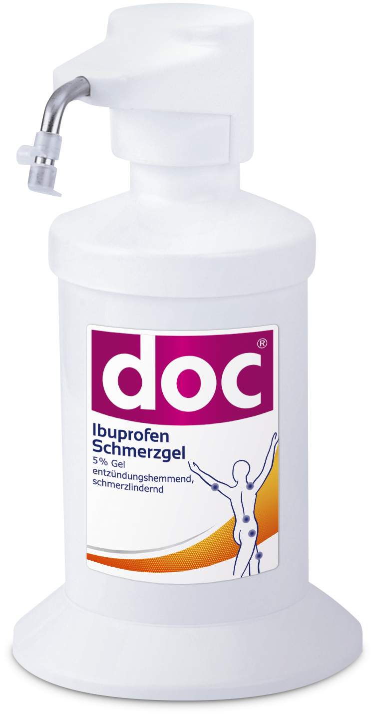 Doc Ibuprofen Schmerzgel Spender-Sockel 1 Stück