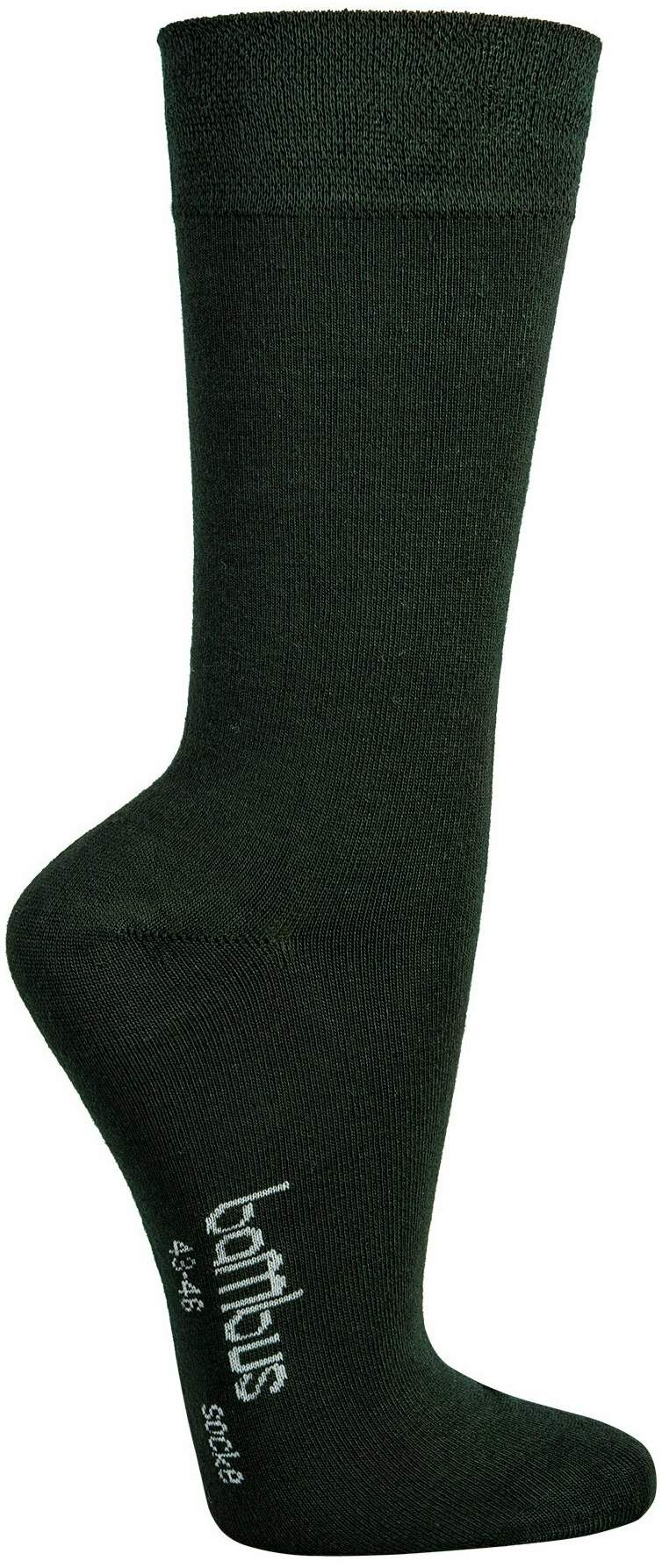 Bambus Wellness-Socken 39-42 Anthrazit 3 Paar