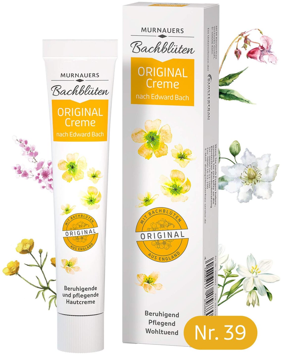 Bachblüten Original Creme Nach Dr. Bach 30 G Creme