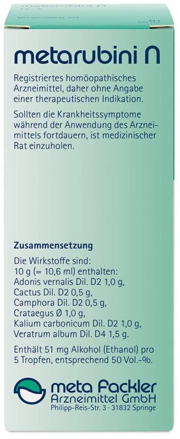 Metarubini N Tropfen