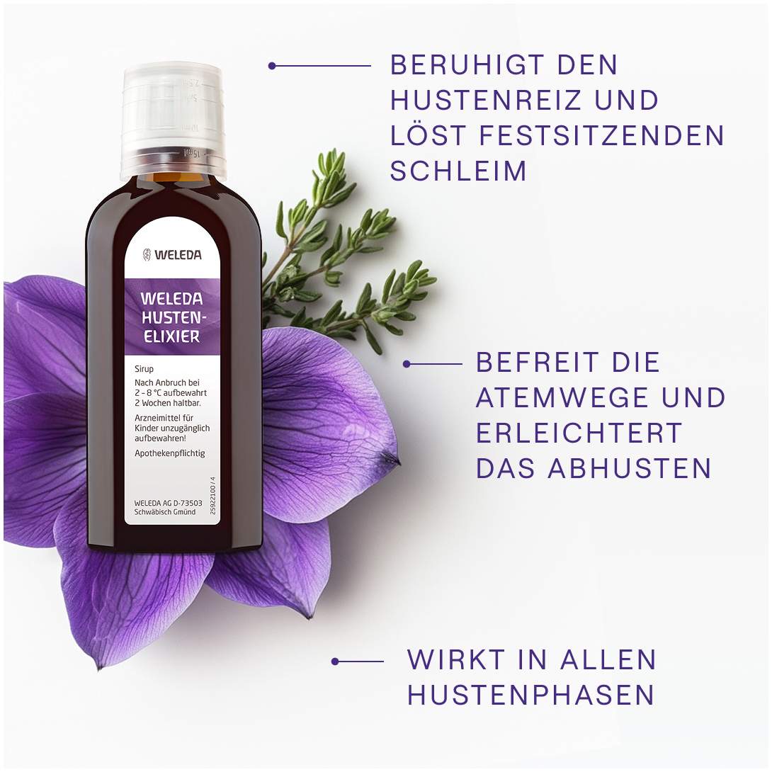 Weleda Hustenelixier 100 ml Sirup