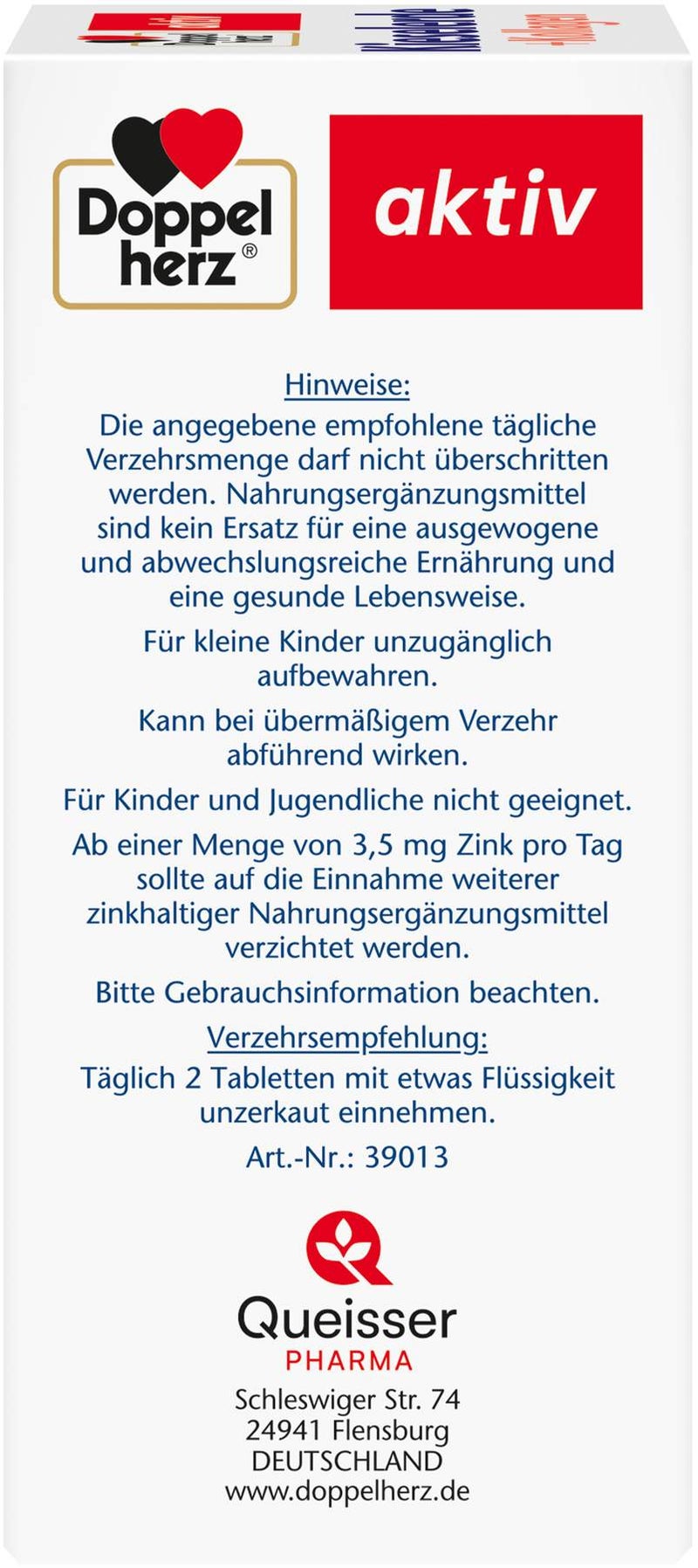Doppelherz Aktiv Kieselerde + Kollagen 60 Tabletten