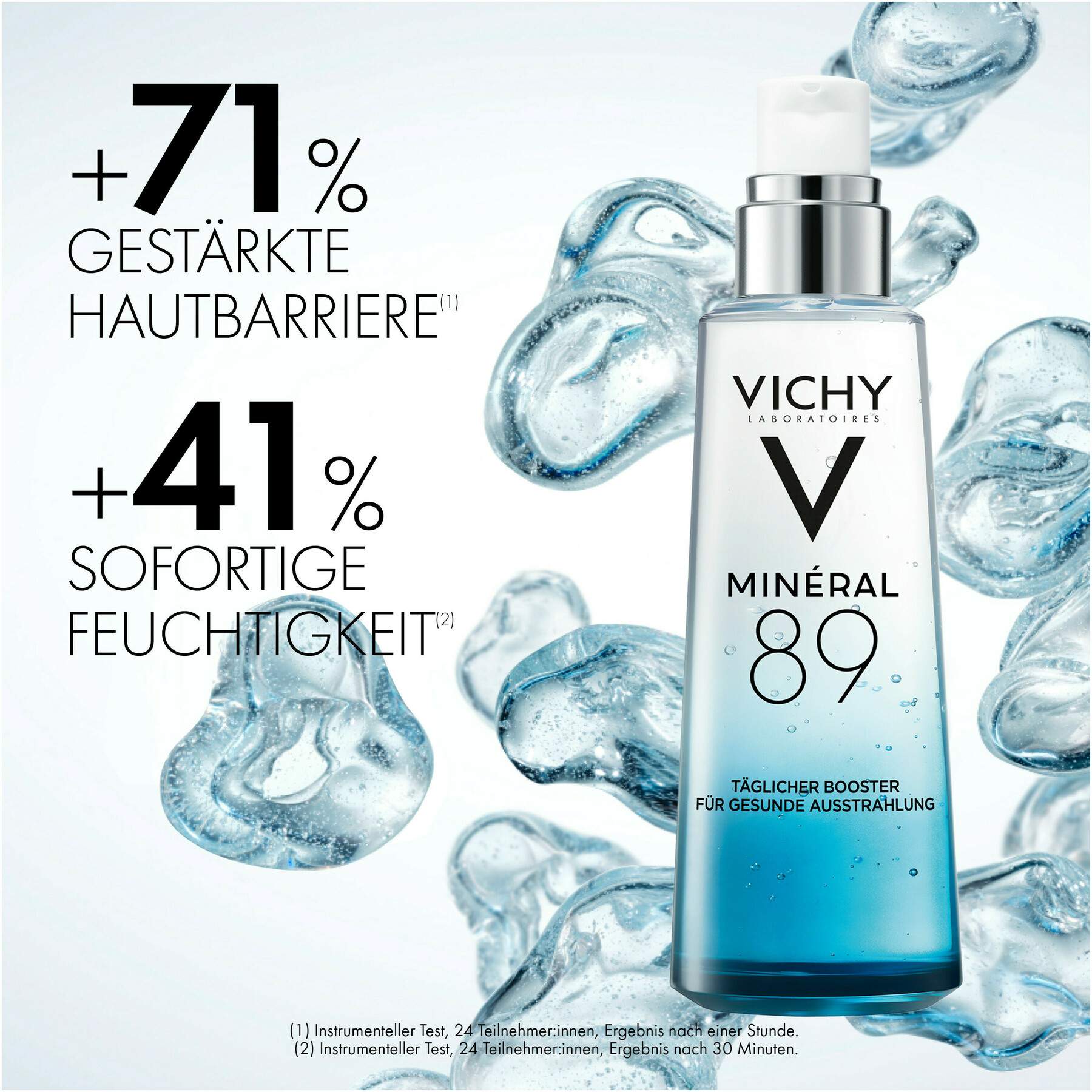 Vichy Mineral 89 Elixier 75 ml + gratis Kosmetiktasche 1 Stück