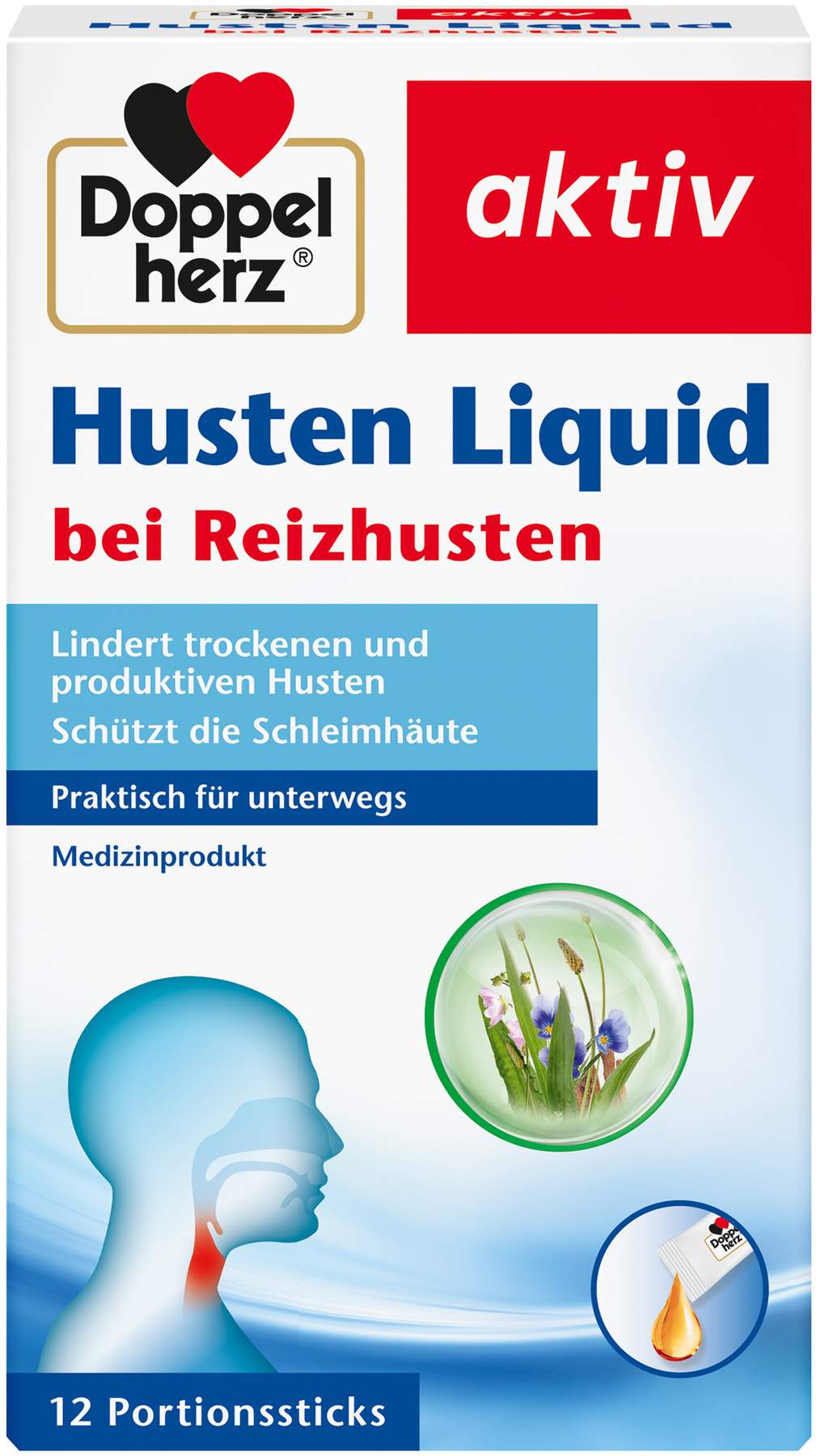 Doppelherz Aktiv Husten Liquid 12 Sticks