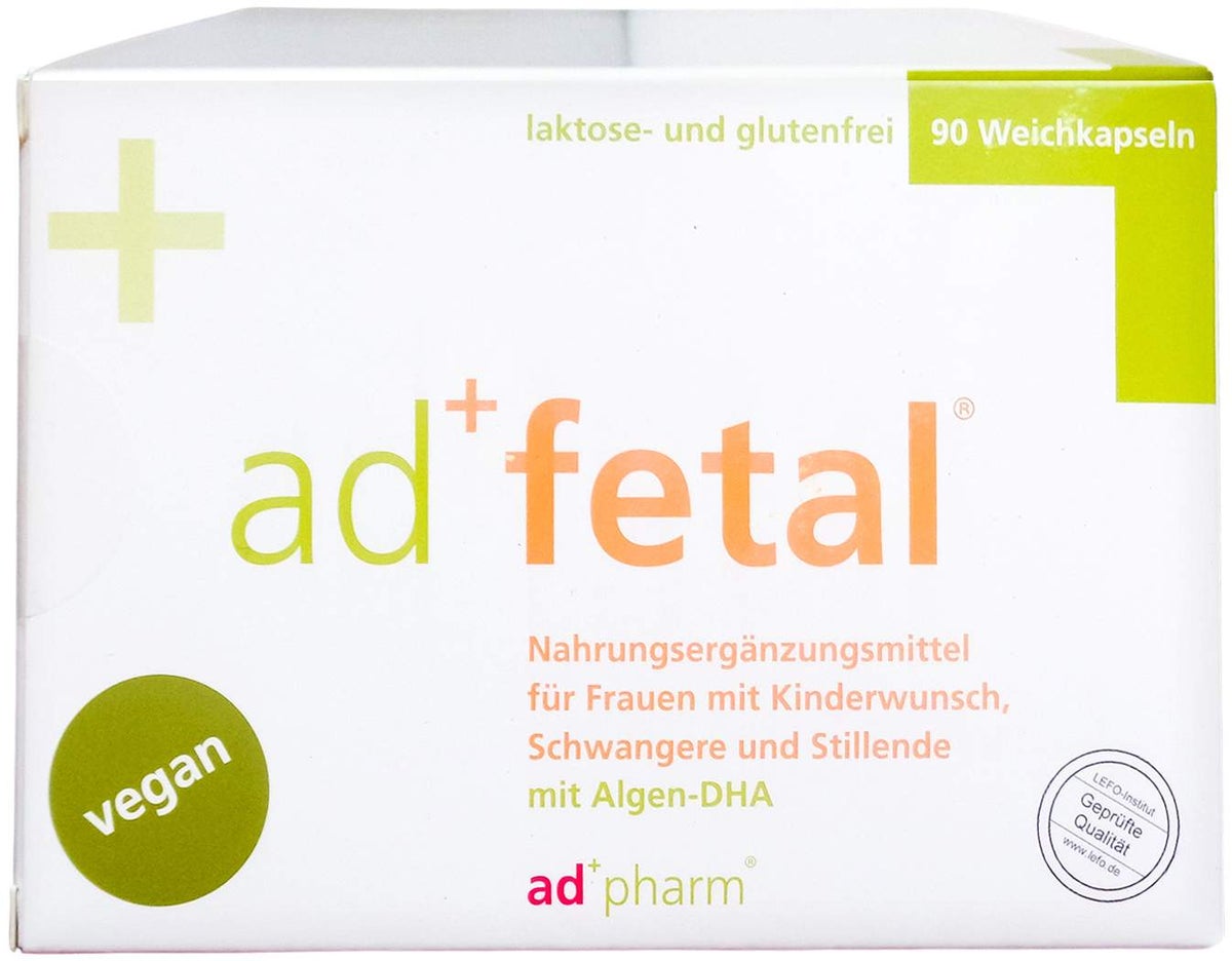 Adfetal Quartalspackung 90 Weichkapseln