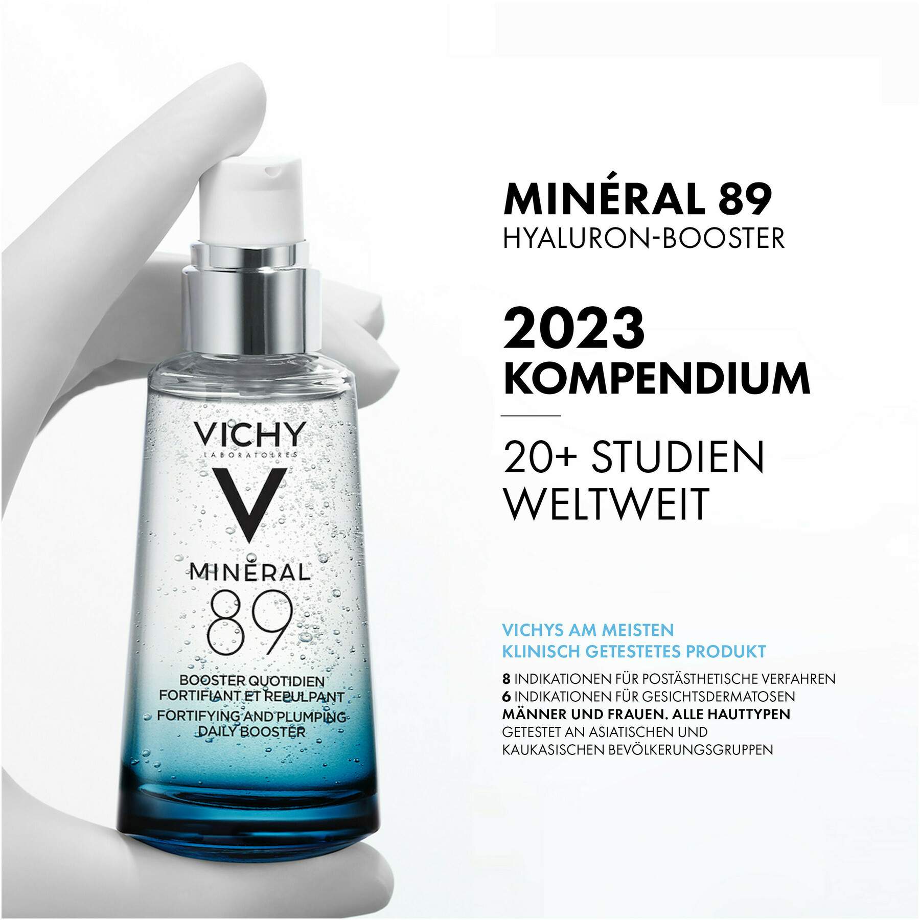 Vichy Mineral 89 Elixier 50 ml + gratis Kosmetiktasche 1 Stück