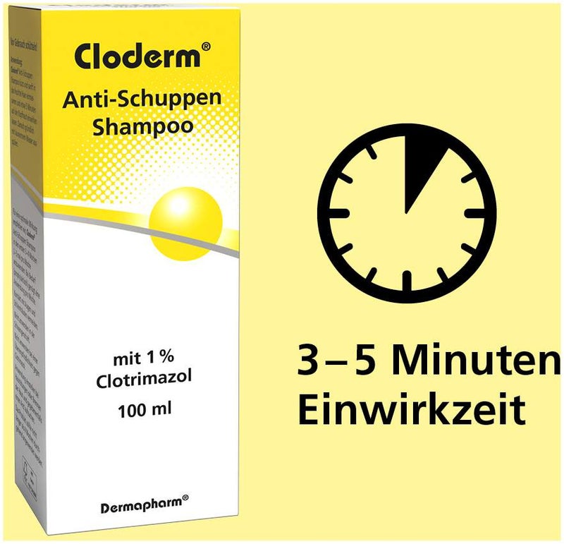 Cloderm Antischuppenshampoo 100 ml