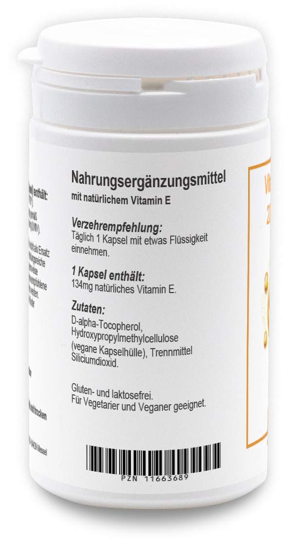 Vitamin E Allpharm Premium 200 I.E 60 Kapseln