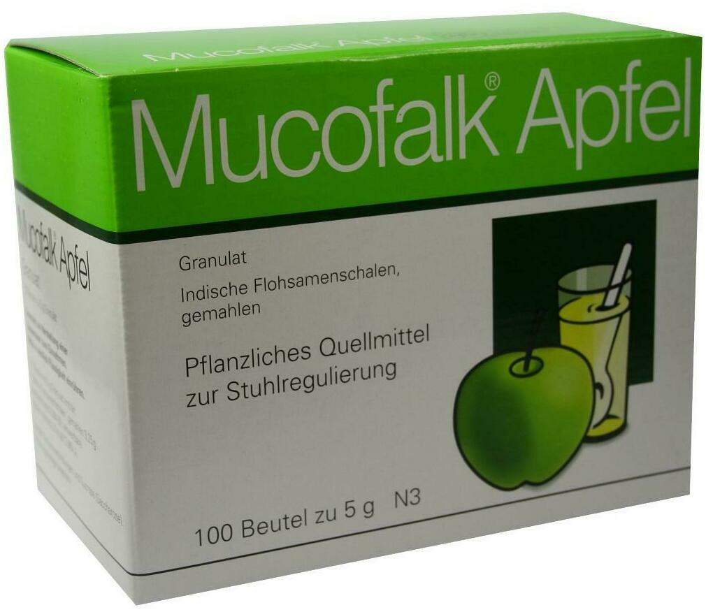 Mucofalk Apfel Granulat 100 Beutel