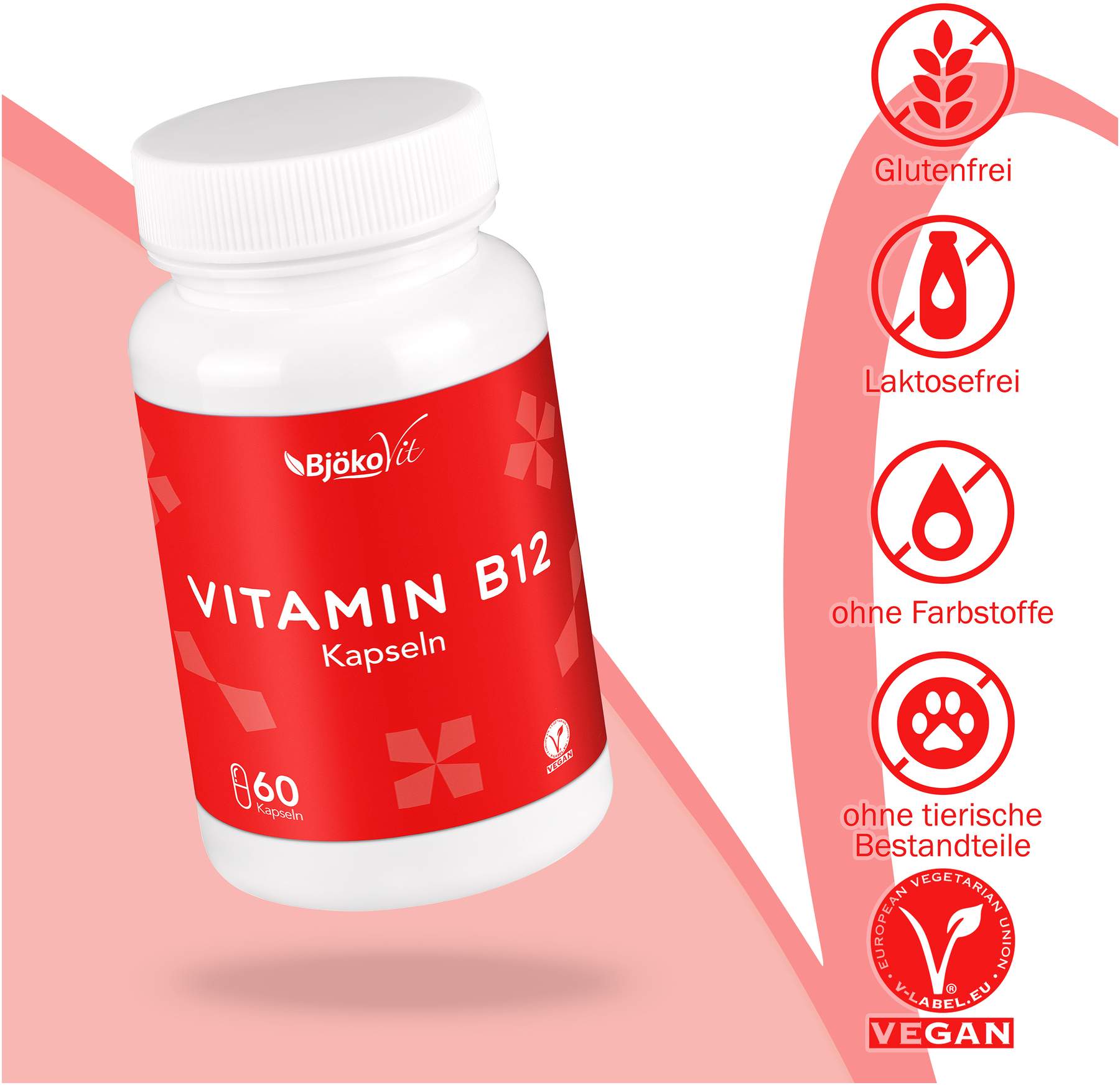 Vitamin B12 Vegan 1000 µg 60 Kapseln