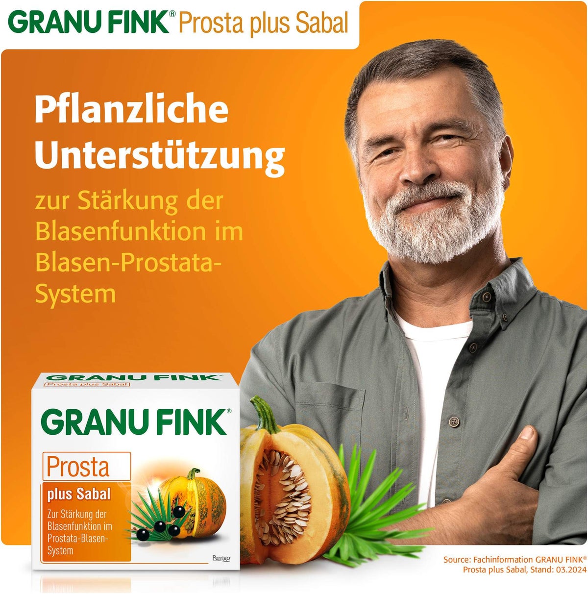 GRANU FINK Prosta plus Sabal 200 Hartkapseln