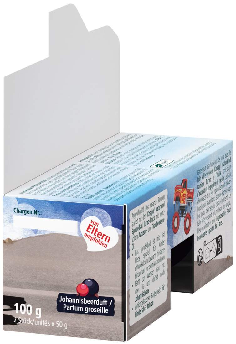 Kneipp Naturkind Sprudelbad Turbo Truck 1 Stück