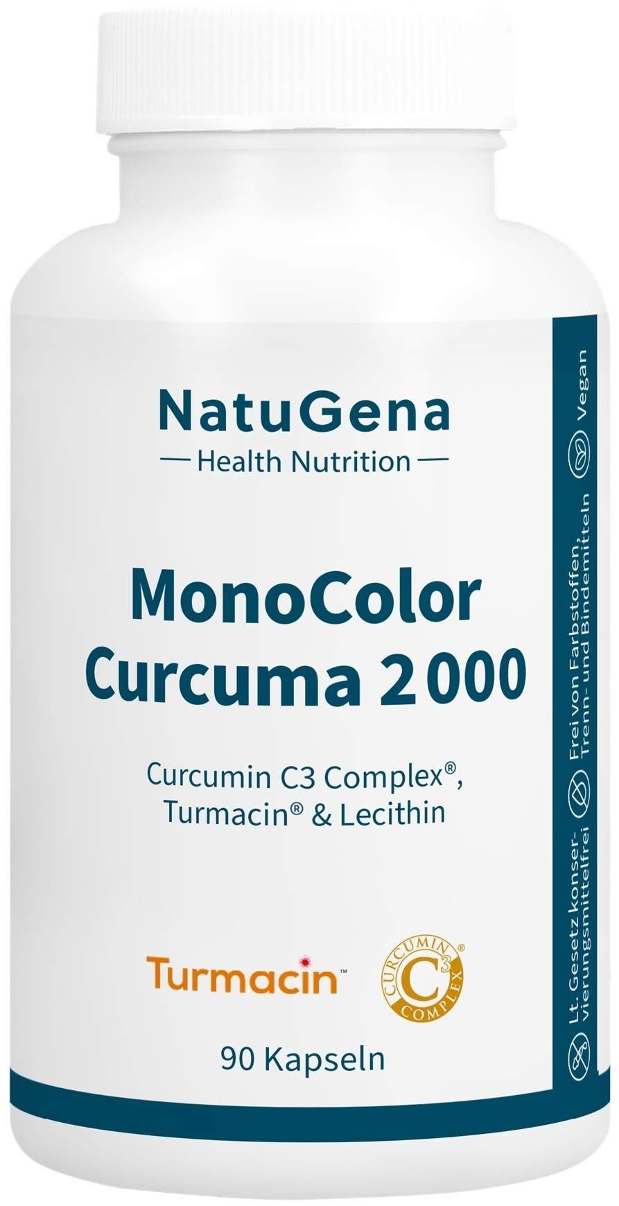 Monocolor Curcuma 2000 Kapseln 90 Stück