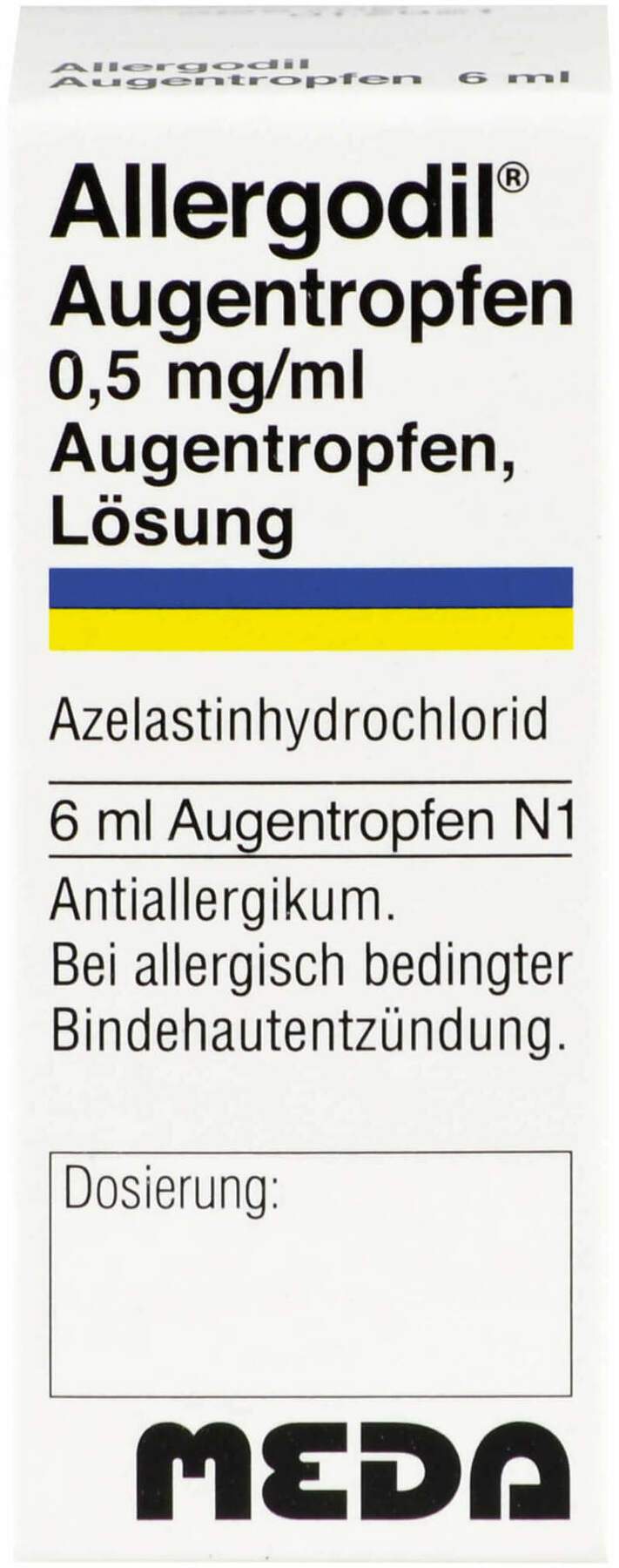 Allergodil 6 ml Augentropfen