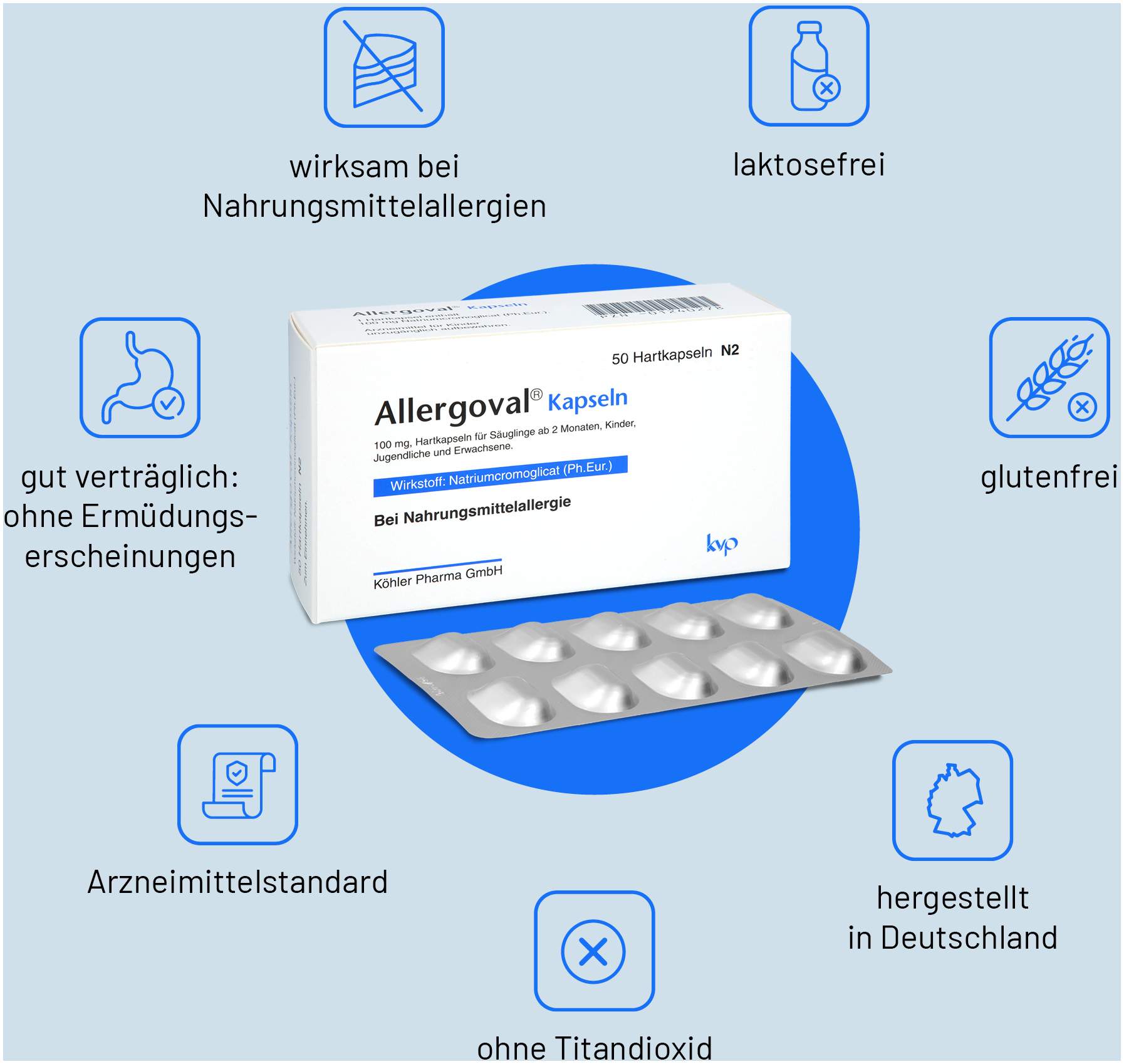 Allergoval Kapseln 50 Kapseln