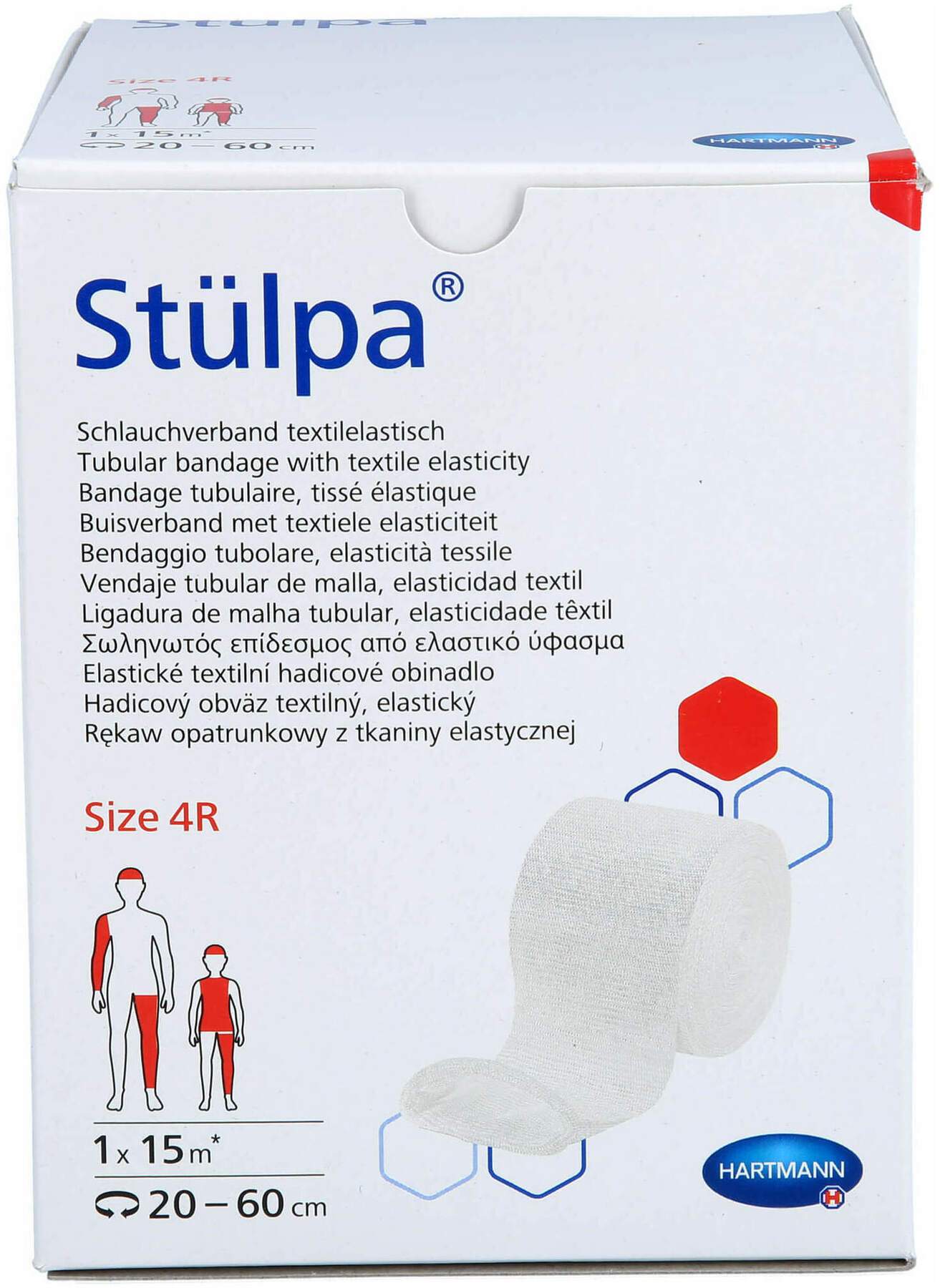 Stülpa Rolle 4 R 10 cm X 15 M Kopf, Bein 1 Stück