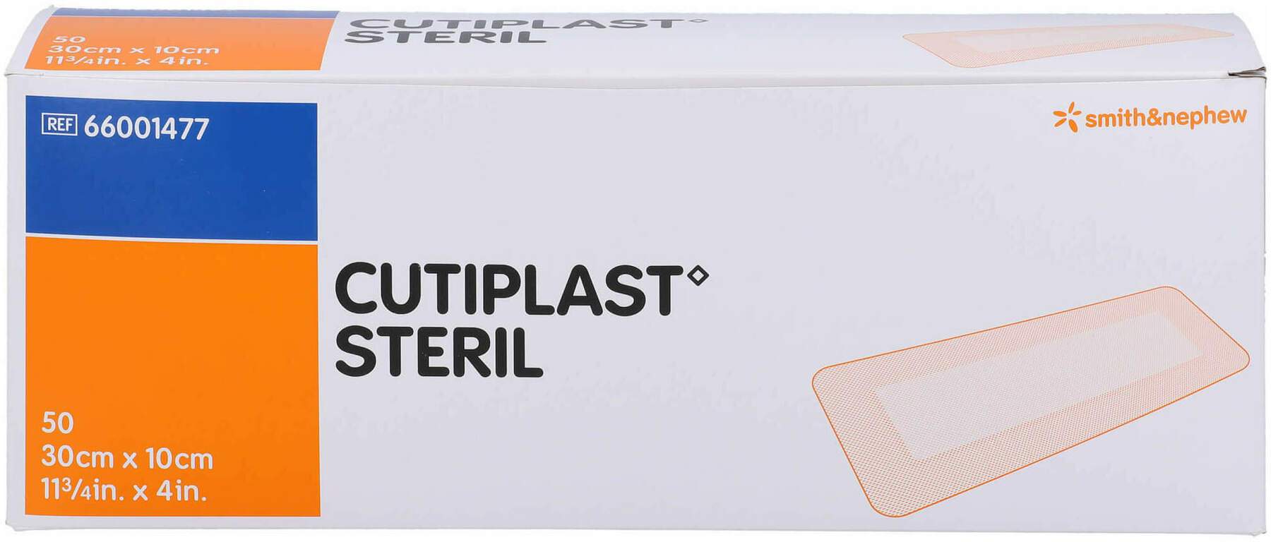 Cutiplast Steril Wundverband 10x30 cm