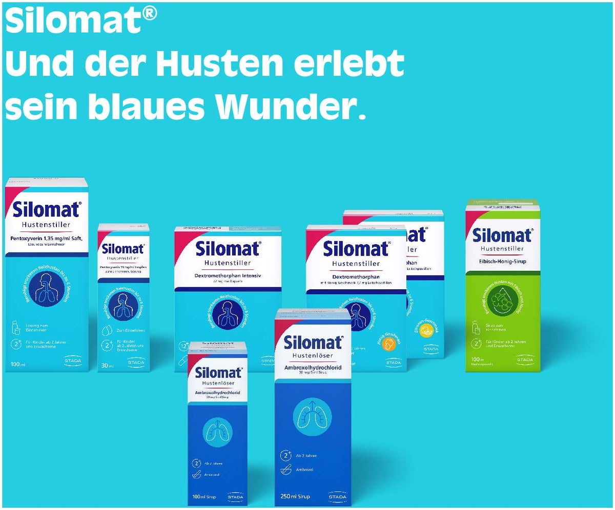 Silomat Hustenstiller DMP mit Honig Geschmack 7,7 mg 40 Lutschpastillen