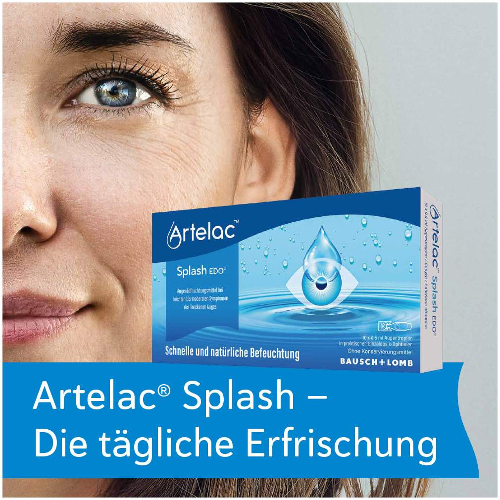 Artelac Splash EDO 10 x 0,5 ml