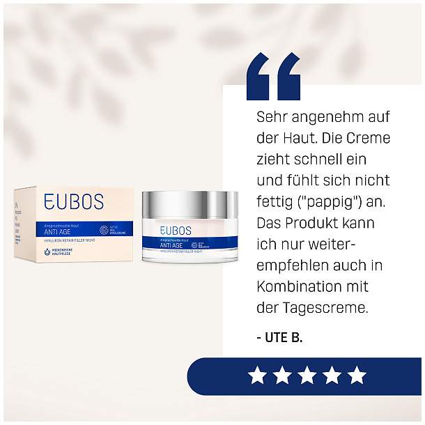 Eubos Hyaluron Repair Filler Night 50 ml Creme