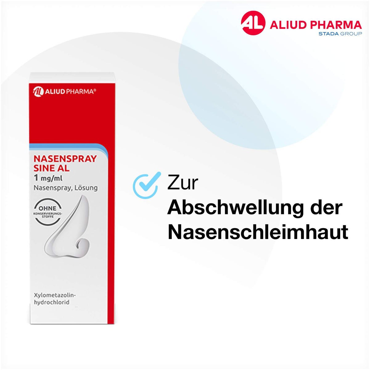 Nasenspray Sine AL 1 mg je ml Nasenspray 10 ml