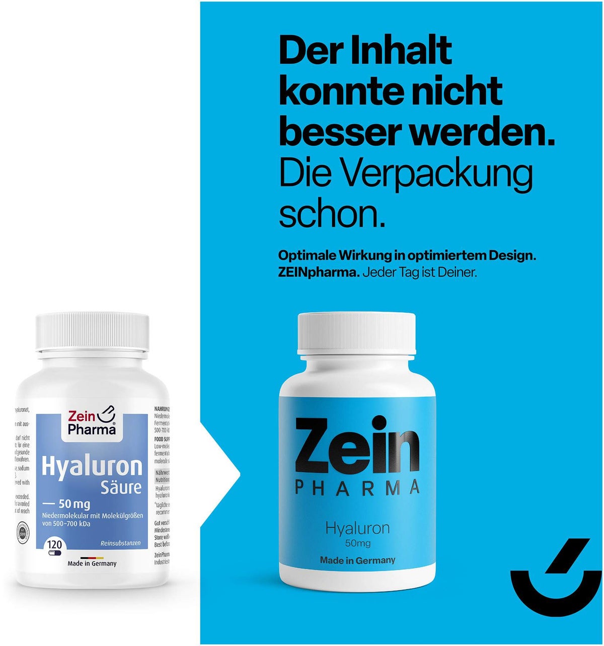 Hyaluronsäure 50 mg 120 Kapseln