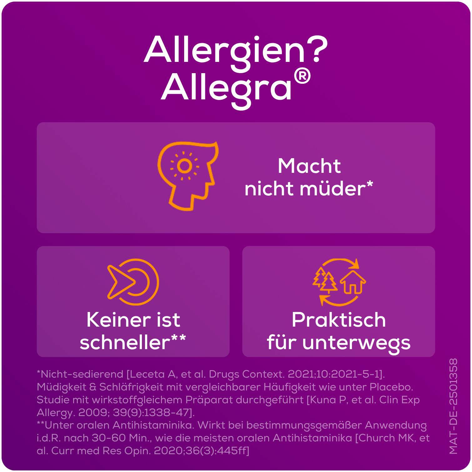 Allegra Allergietabletten 20 mg 20 Schmelztabletten