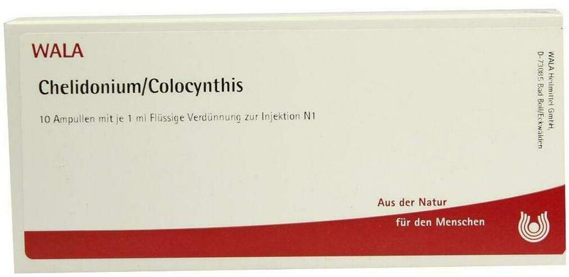 Wala Chelidonium Colocynthis 10 X 1 ml Ampullen