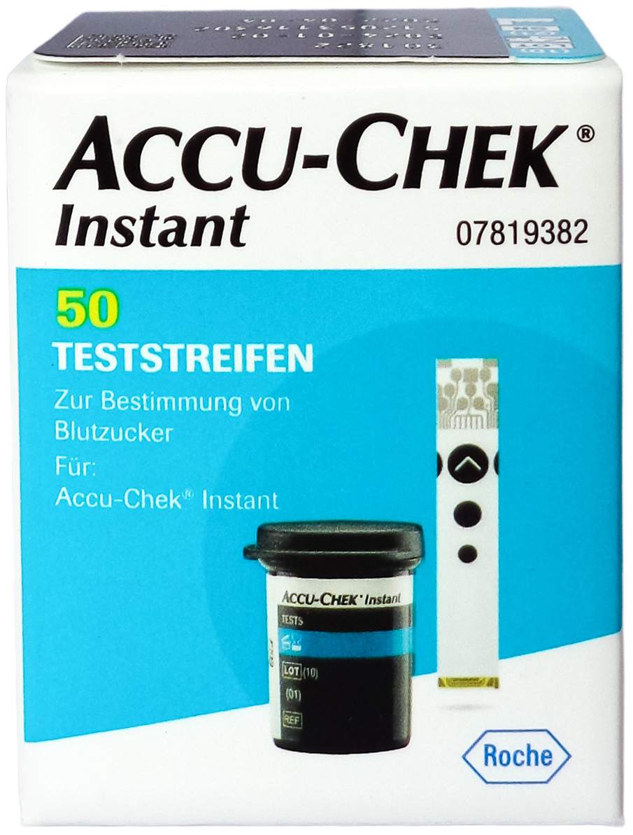 Accu Chek Instant 50 Teststreifen