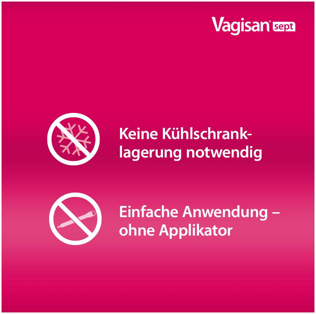 Vagisan Sept Vaginalzäpfchen Mit Povidon-Iod 10 Stück