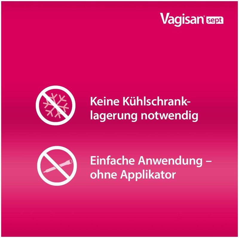 Vagisan Sept Vaginalzäpfchen Mit Povidon-Iod 10 Stück